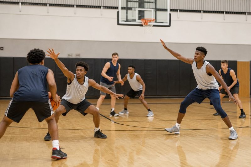 Basketball Defensive Coverages: Man, Zone, Switch, Drop, and Help Principles